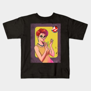 Janine The Real Ghostbusters Kids T-Shirt